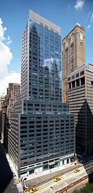 100 Park Avenue, amenity-rich office tower in the Murray Hill district of Midtown Manhattan.