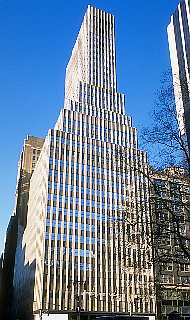 5 Bryant Park, a 34-story office tower at 1065 Avenue of the Americas in Midtown Manhattan.