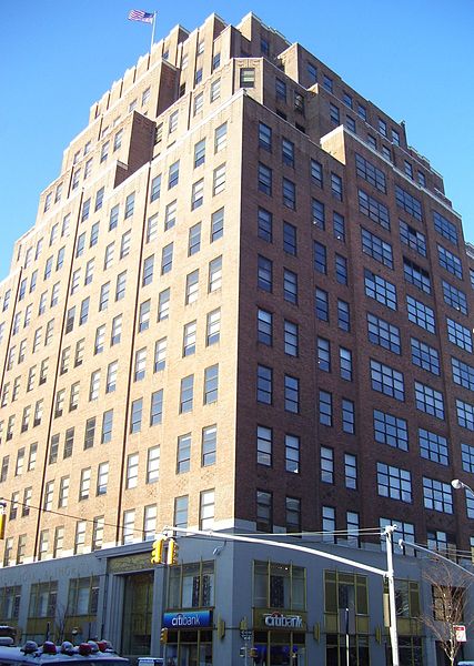 111 Eighth Avenue: Art-Deco Class A office space for lease in Chelsea, Midtown South, NYC.