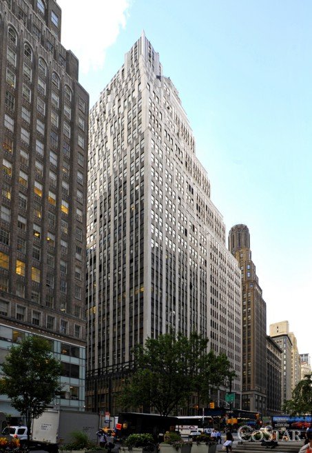 34-story commercial office building at 1410 Broadway, in the heart of the Garment District, NYC.