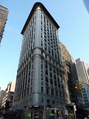 5 Columbus Circle, a Class A landmark commercial building at 1790 Broadway in Midtown Manhattan.