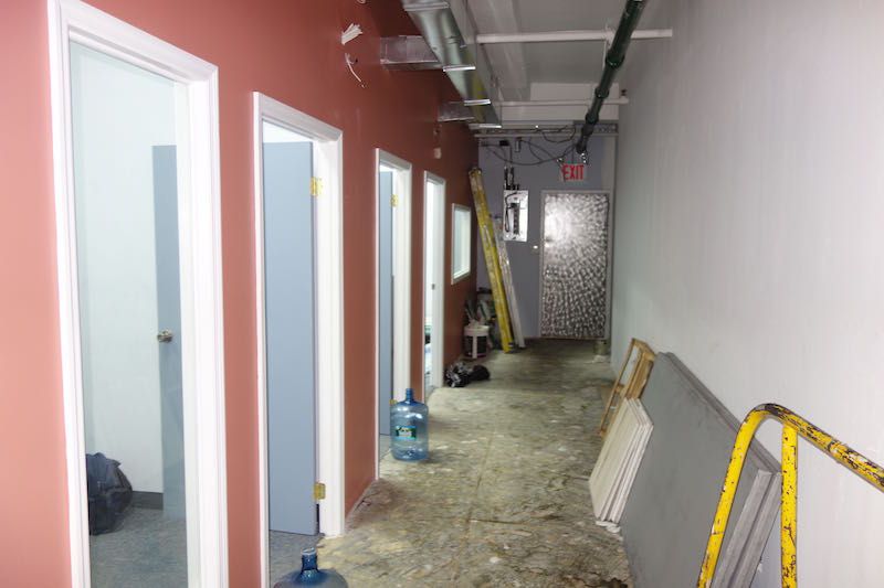 255 West 36th St. Office Space - Hallway with Offices