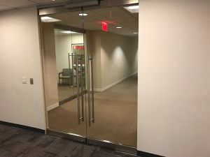 40 Wall Street Office Space - Glass Doors