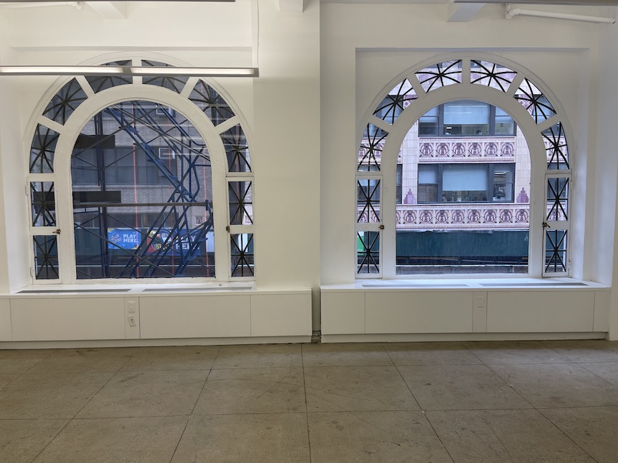 37 West 39th Street Office Space - Arched Windows