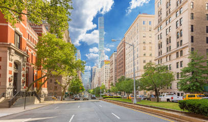 Park Avenue, ideal location for financial services office search in NYC.