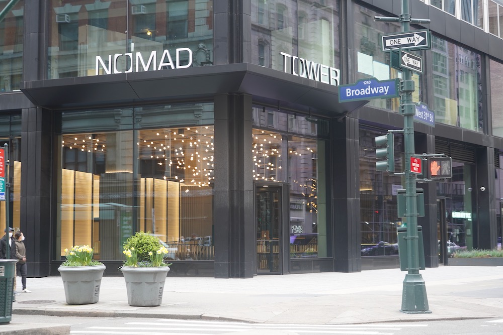 Nomad Tower, an amenity-rich office building offering Class A office space at 1250 Broadway, NYC.