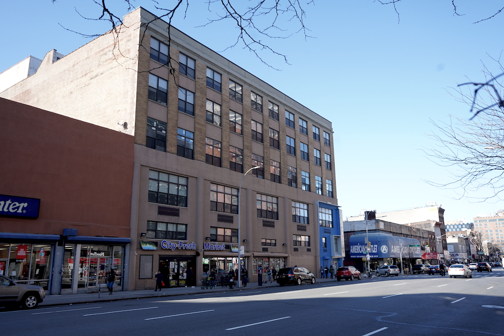 A six-story building at 2212-2224 Third Avenue, offering commercial space in Uptown Manhattan.