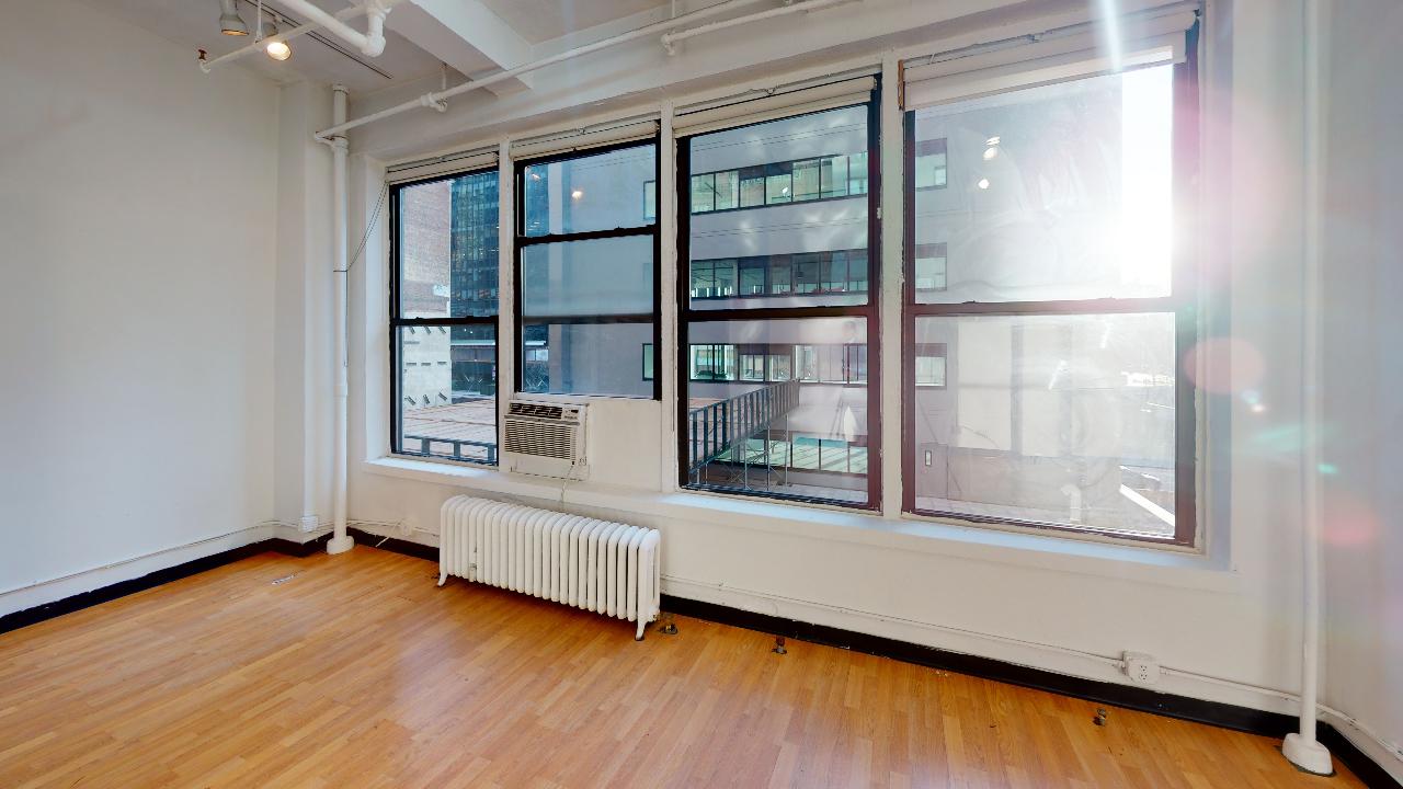260 West 35th Street Office Space - Large Windows