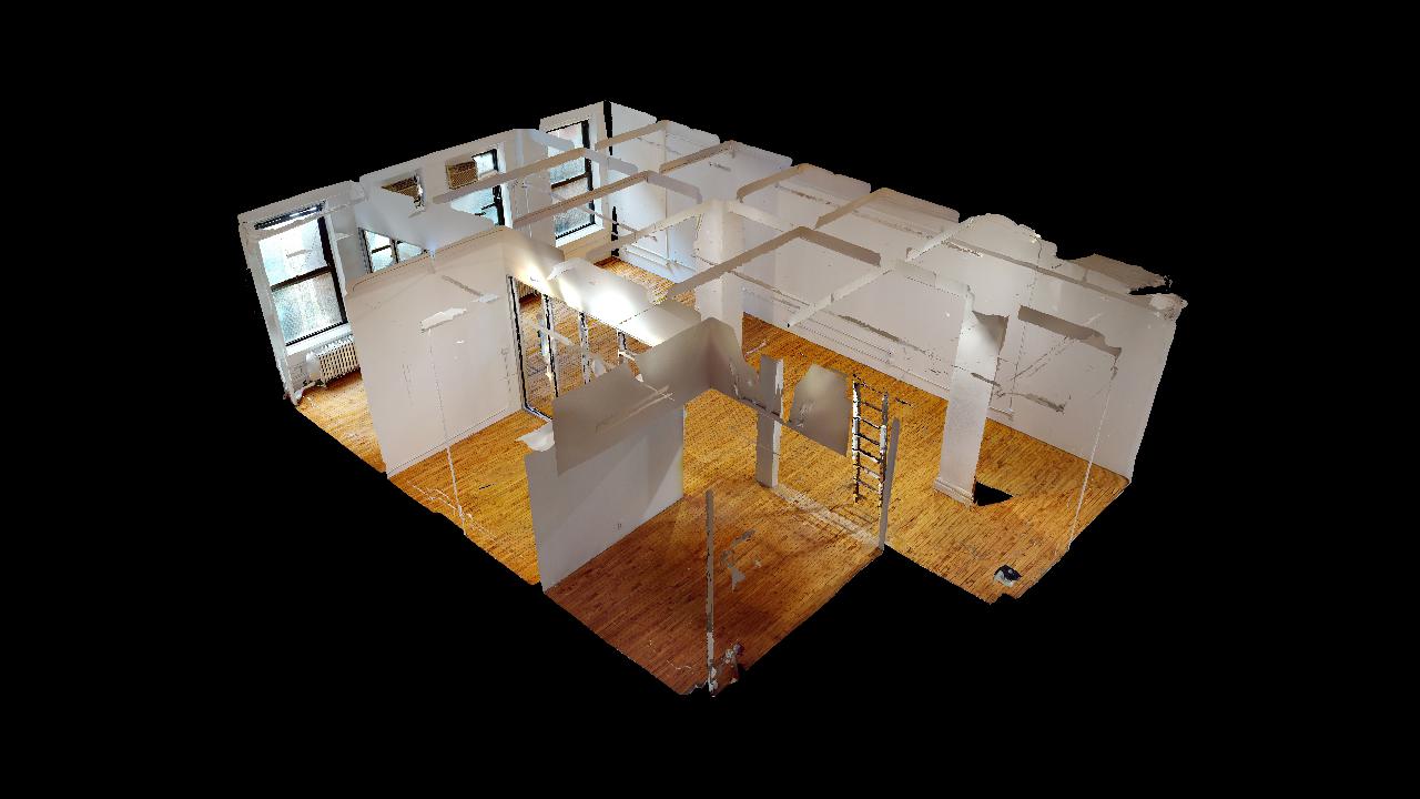 121 West 27th Street, 4th Floor Office Space - 3D View
