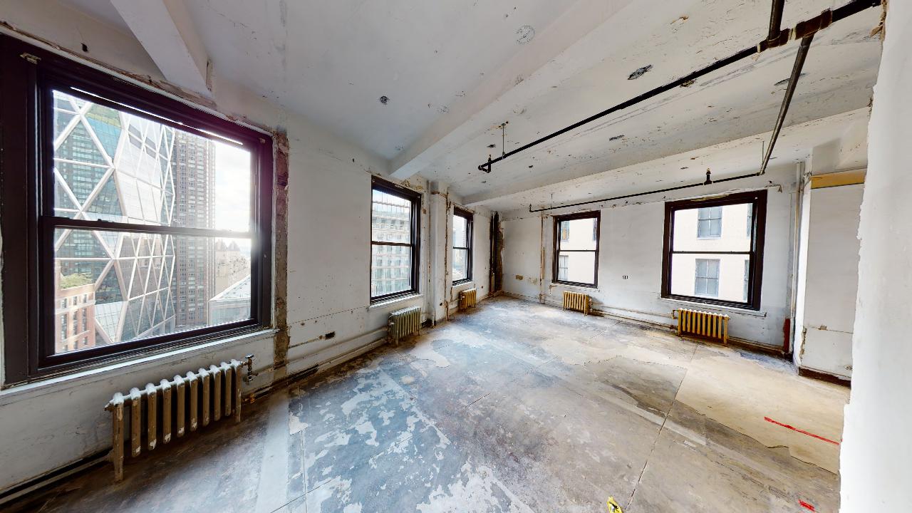 1776 Broadway Office Space - Large Corner Windows