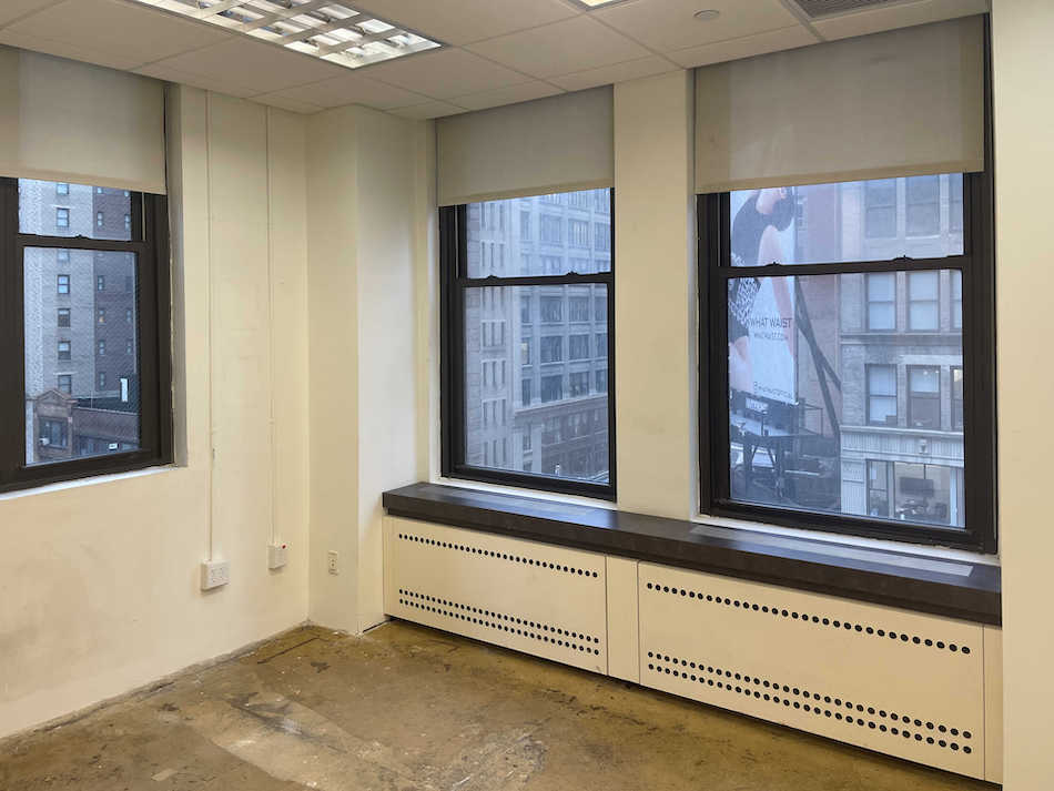 352 Seventh Avenue Office Space - Corner Windows