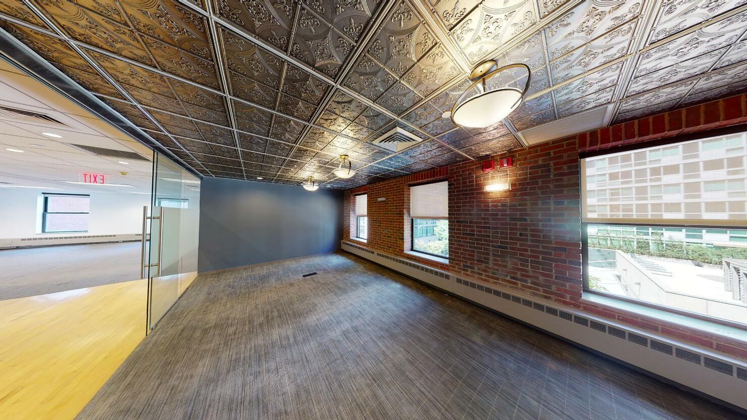 483 Tenth Avenue Office Space - Red Brick Walls