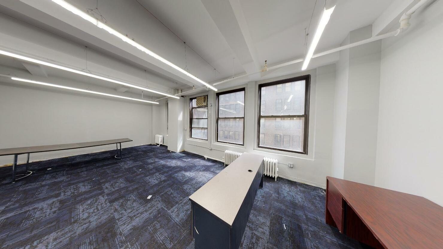 255 West 36th Street Office Space - Large Windows