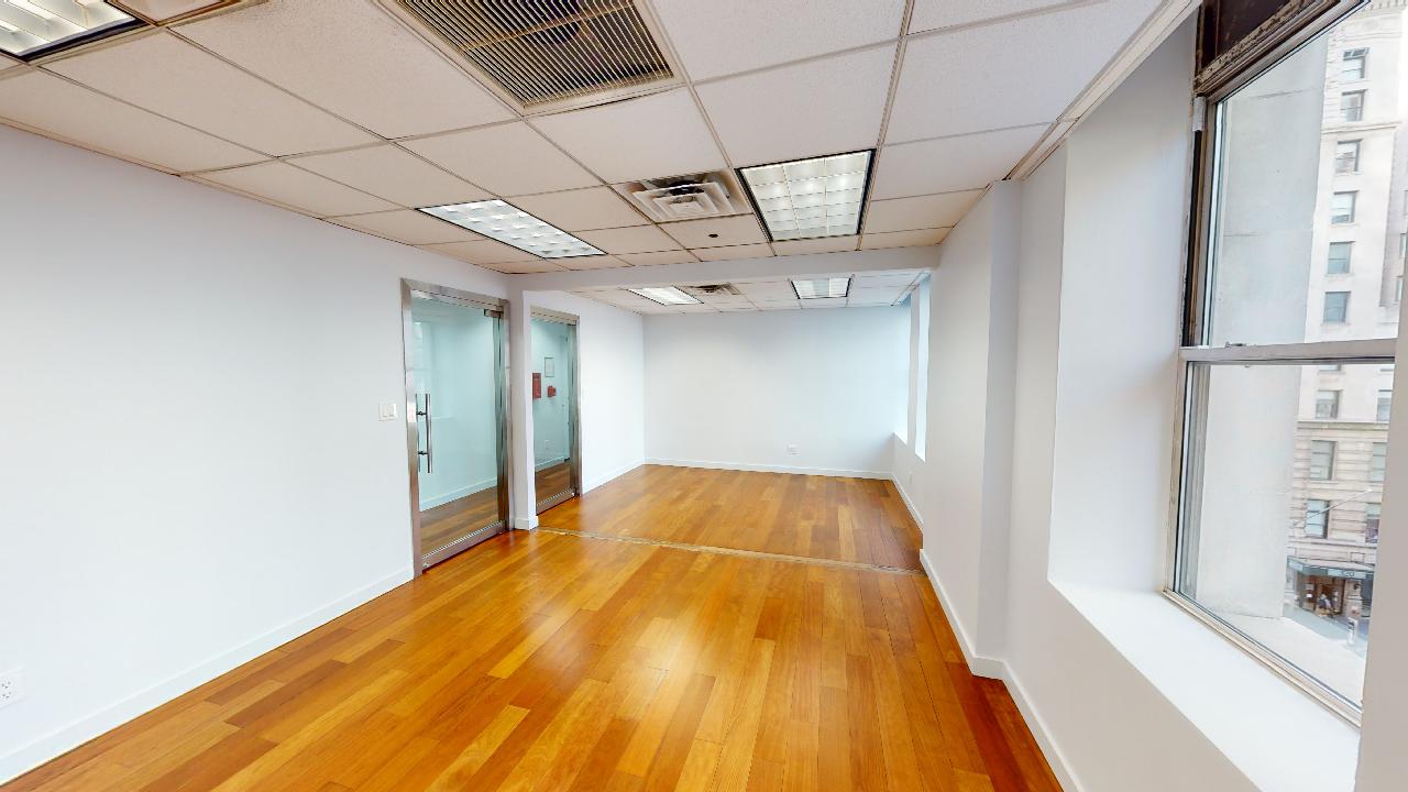 315 Fifth Avenue Office Space - hardwood floors, white walls